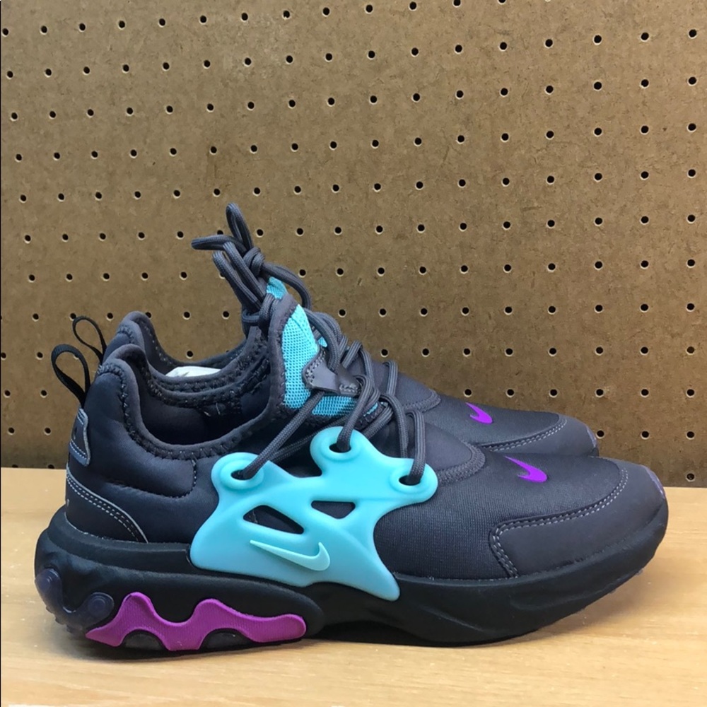 Nike React Presto Thunder Grey Women’s sz 8.5 - Picture 2 of 11
